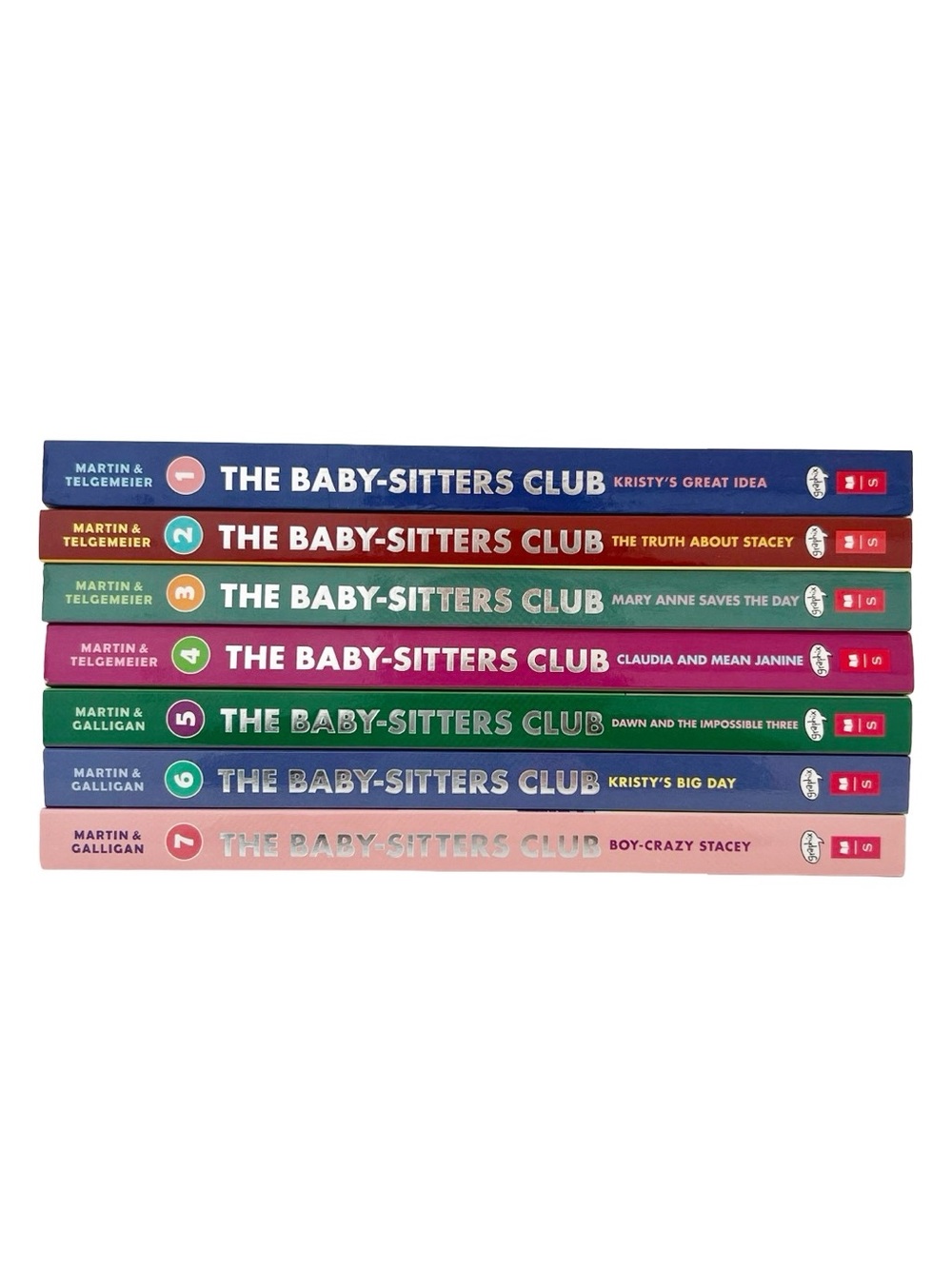 Scholastic The Baby-Sitters Club
Graphic Novels Box Set Vol 1-7